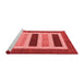 Contemporary Red Washable Rugs