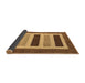 Sideview of Abstract Brown Contemporary Rug, con293brn