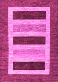 Abstract Pink Contemporary Rug, con293pnk