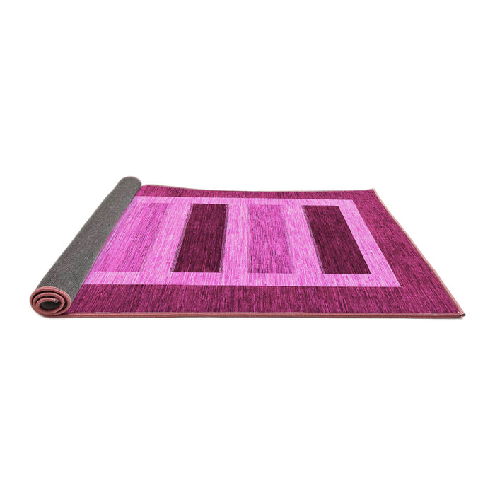 Sideview of Abstract Pink Contemporary Rug, con293pnk