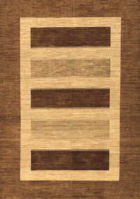 Abstract Brown Contemporary Rug, con293brn