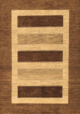 Abstract Brown Contemporary Rug, con293brn