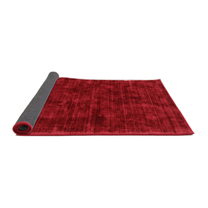 Thickness of Contemporary Red Modern Rug, con2940