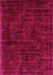 Machine Washable Abstract Pink Contemporary Rug, wshcon2940pnk