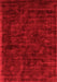 Abstract Red Contemporary Area Rugs