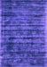 Abstract Purple Contemporary Rug, con2941pur