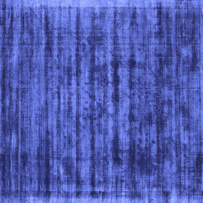 Square Machine Washable Abstract Blue Contemporary Rug, wshcon2941blu