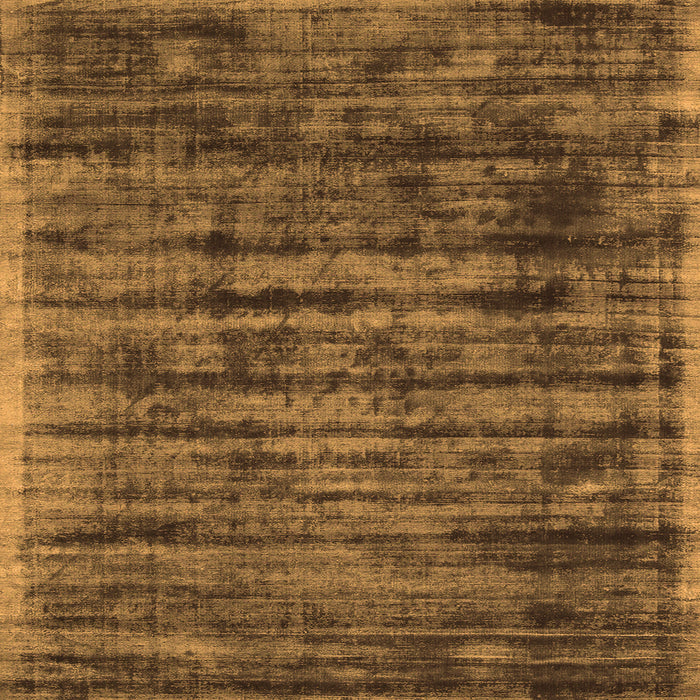 Round Machine Washable Abstract Orange Contemporary Area Rugs, wshcon2941org