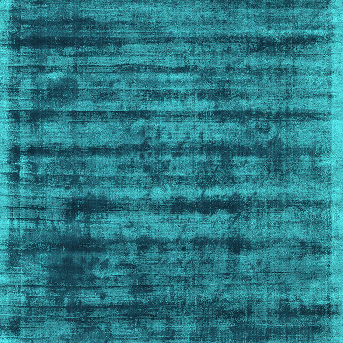 Machine Washable Abstract Turquoise Contemporary Area Rugs, wshcon2941turq