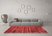 Contemporary Red Washable Rugs