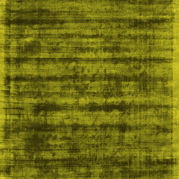 Machine Washable Abstract Yellow Contemporary Rug, wshcon2941yw