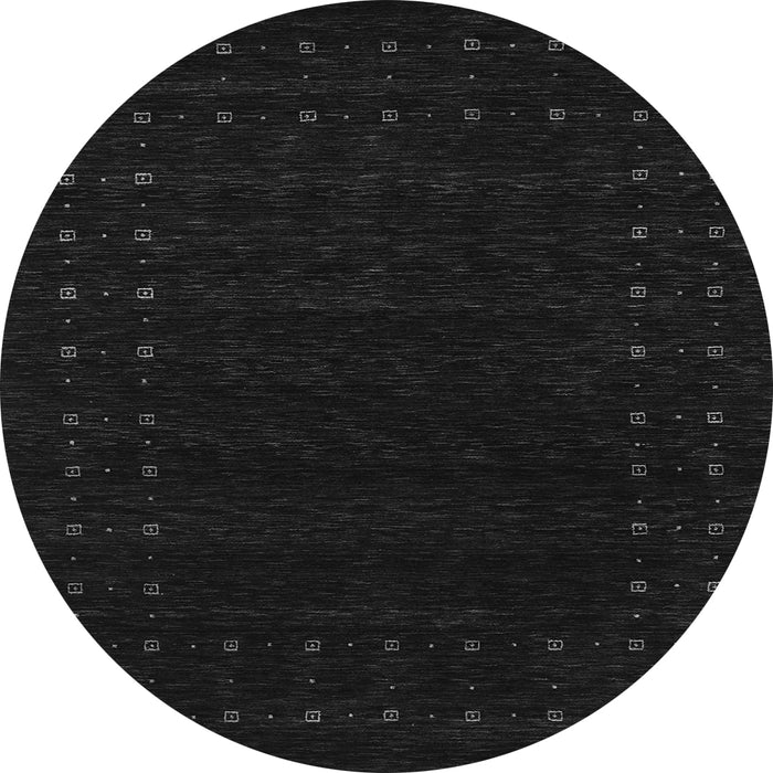 Square Abstract Gray Contemporary Rug, con2942gry