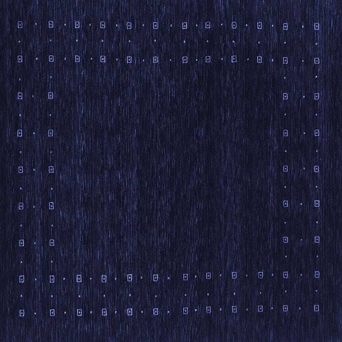 Square Machine Washable Abstract Blue Contemporary Rug, wshcon2942blu