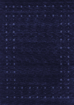Abstract Blue Contemporary Rug, con2942blu