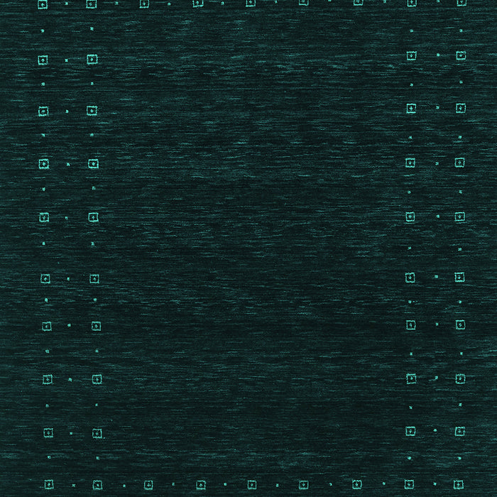 Abstract Turquoise Contemporary Rug, con2942turq