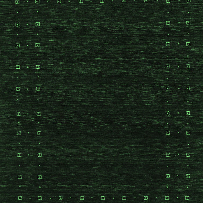 Machine Washable Abstract Emerald Green Contemporary Area Rugs, wshcon2942emgrn