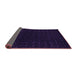 Sideview of Abstract Purple Contemporary Rug, con2942pur