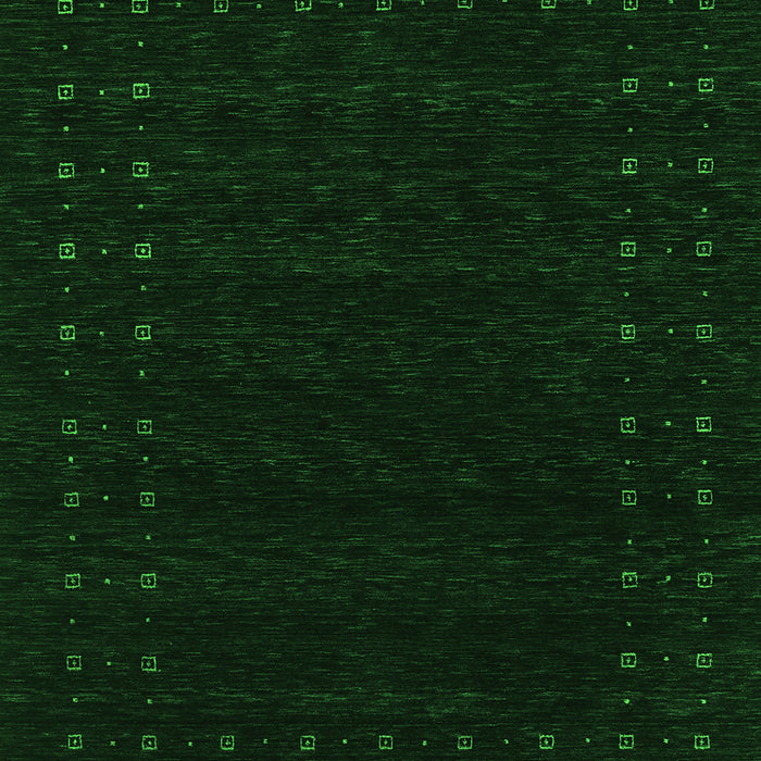 Serging Thickness of Machine Washable Abstract Green Contemporary Area Rugs, wshcon2942grn