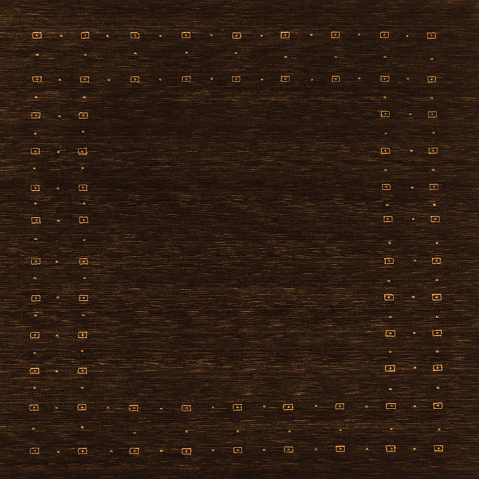 Serging Thickness of Abstract Orange Contemporary Rug, con2942org