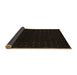 Sideview of Abstract Brown Contemporary Rug, con2942brn