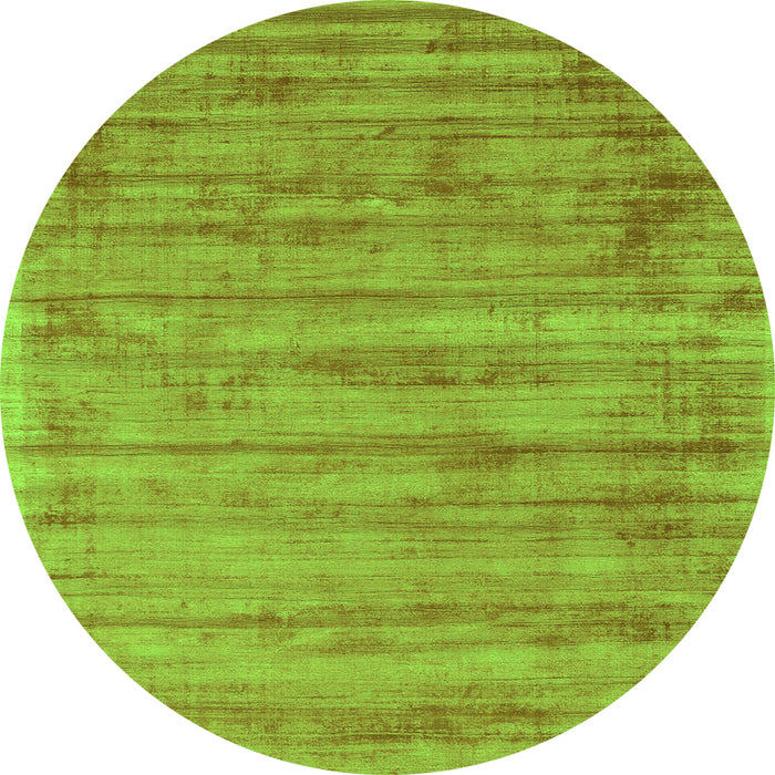 Machine Washable Abstract Green Contemporary Area Rugs, wshcon2943grn