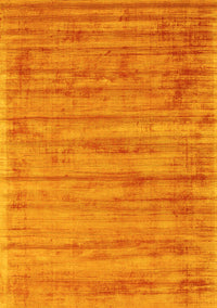 Abstract Yellow Contemporary Rug, con2943yw