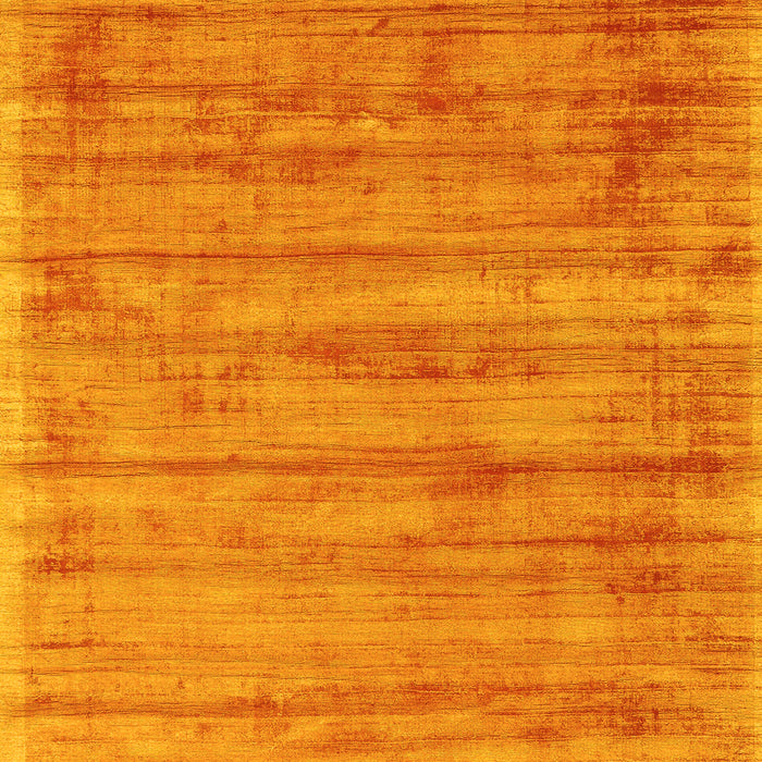 Abstract Yellow Contemporary Rug, con2943yw
