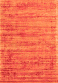 Abstract Orange Contemporary Rug, con2943org