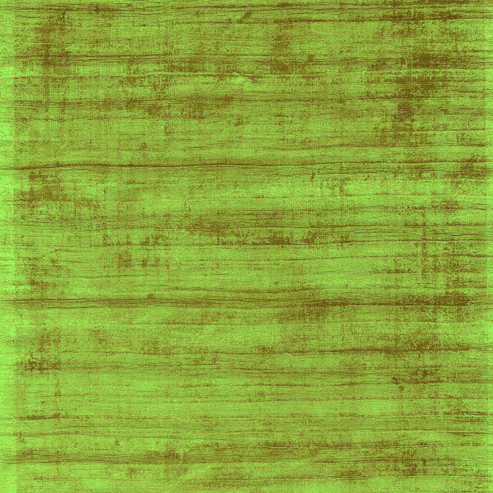 Serging Thickness of Machine Washable Abstract Green Contemporary Area Rugs, wshcon2943grn