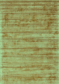 Abstract Turquoise Contemporary Rug, con2943turq