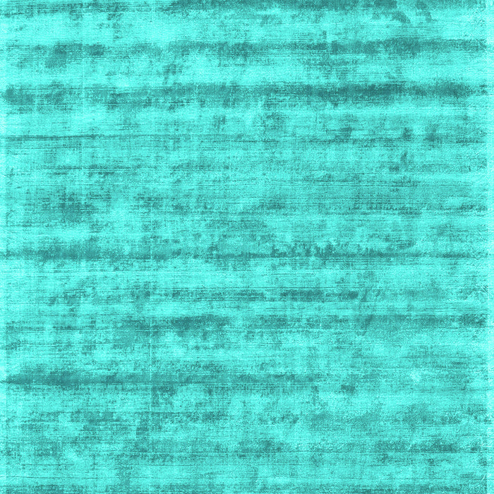 Machine Washable Abstract Turquoise Contemporary Area Rugs, wshcon2944turq