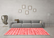 Contemporary Red Washable Rugs