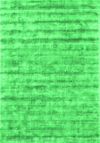 Abstract Green Contemporary Rug, con2944grn