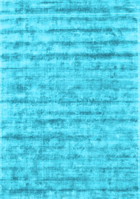 Abstract Light Blue Contemporary Rug, con2944lblu