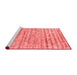 Contemporary Red Washable Rugs