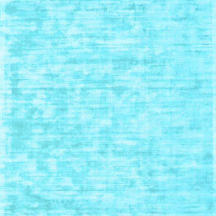 Square Machine Washable Solid Light Blue Modern Rug, wshcon2945lblu