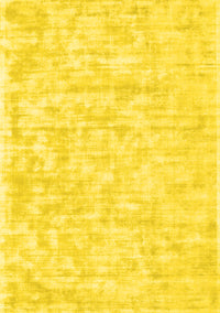 Solid Yellow Modern Rug, con2945yw