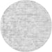 Square Solid Gray Modern Rug, con2945gry