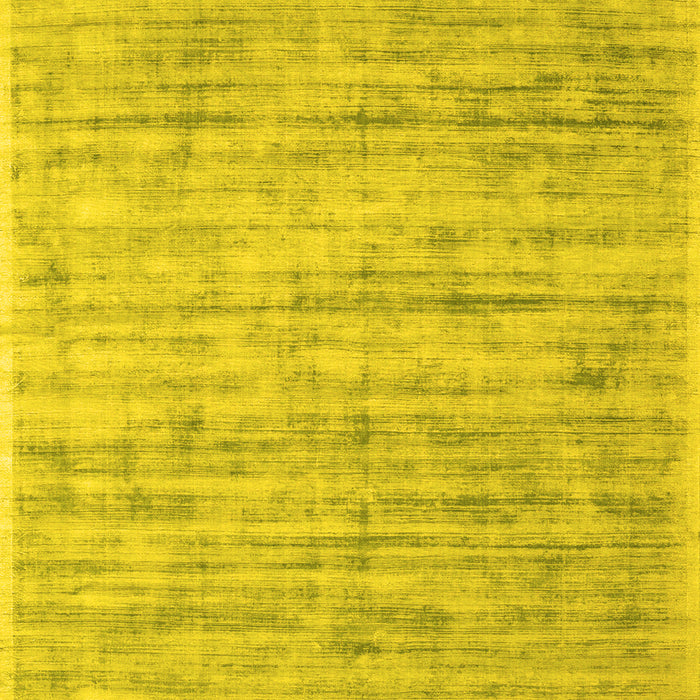 Abstract Yellow Contemporary Rug, con2946yw