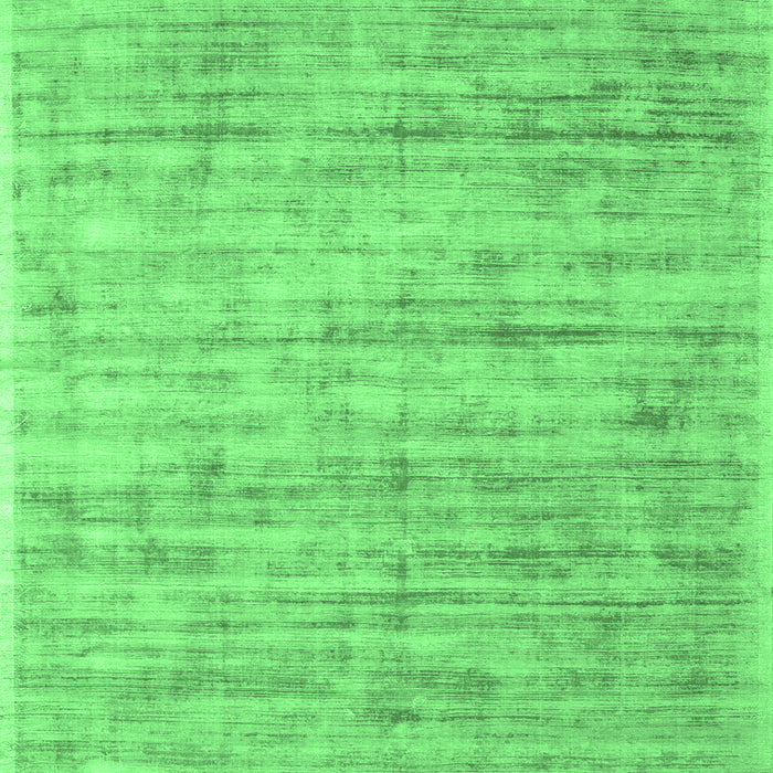 Machine Washable Abstract Emerald Green Contemporary Area Rugs, wshcon2946emgrn