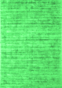 Abstract Green Contemporary Rug, con2946grn