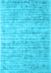 Abstract Light Blue Contemporary Rug, con2946lblu