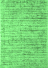 Abstract Emerald Green Contemporary Rug, con2946emgrn