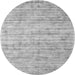 Square Abstract Gray Contemporary Rug, con2946gry