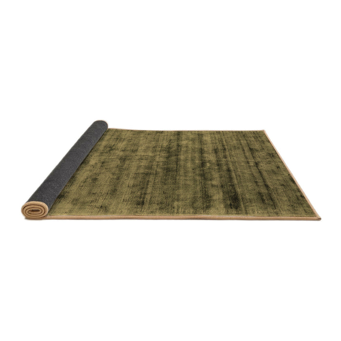 Sideview of Abstract Brown Contemporary Rug, con2947brn