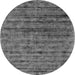 Square Abstract Gray Contemporary Rug, con2947gry