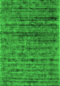 Abstract Green Contemporary Rug, con2947grn