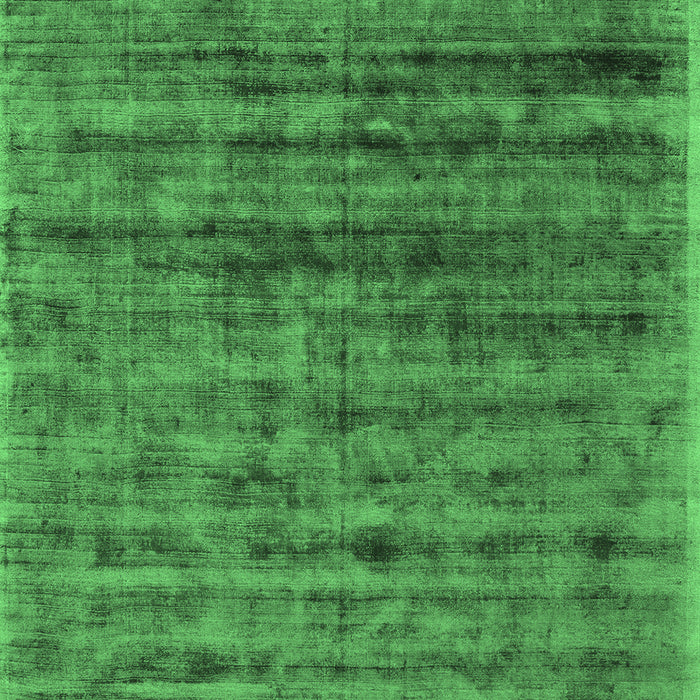 Machine Washable Abstract Emerald Green Contemporary Area Rugs, wshcon2947emgrn