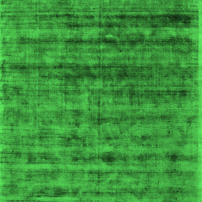 Serging Thickness of Machine Washable Abstract Green Contemporary Area Rugs, wshcon2947grn