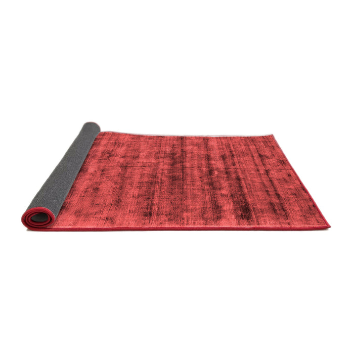Abstract Red Contemporary Area Rugs